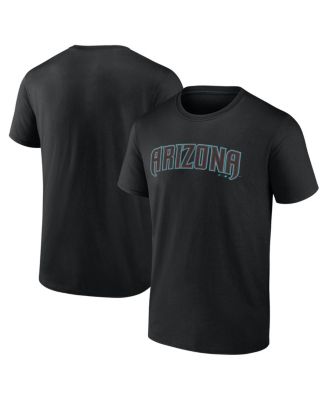 Men's Black Arizona Diamondbacks Wordmark T-Shirt