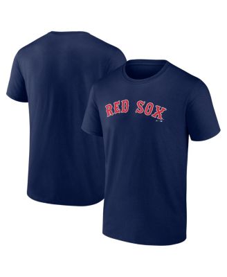 Men's Navy Boston Red Sox Wordmark T-Shirt