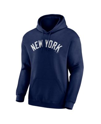 Men's Navy New York Yankees Wordmark Hoodie