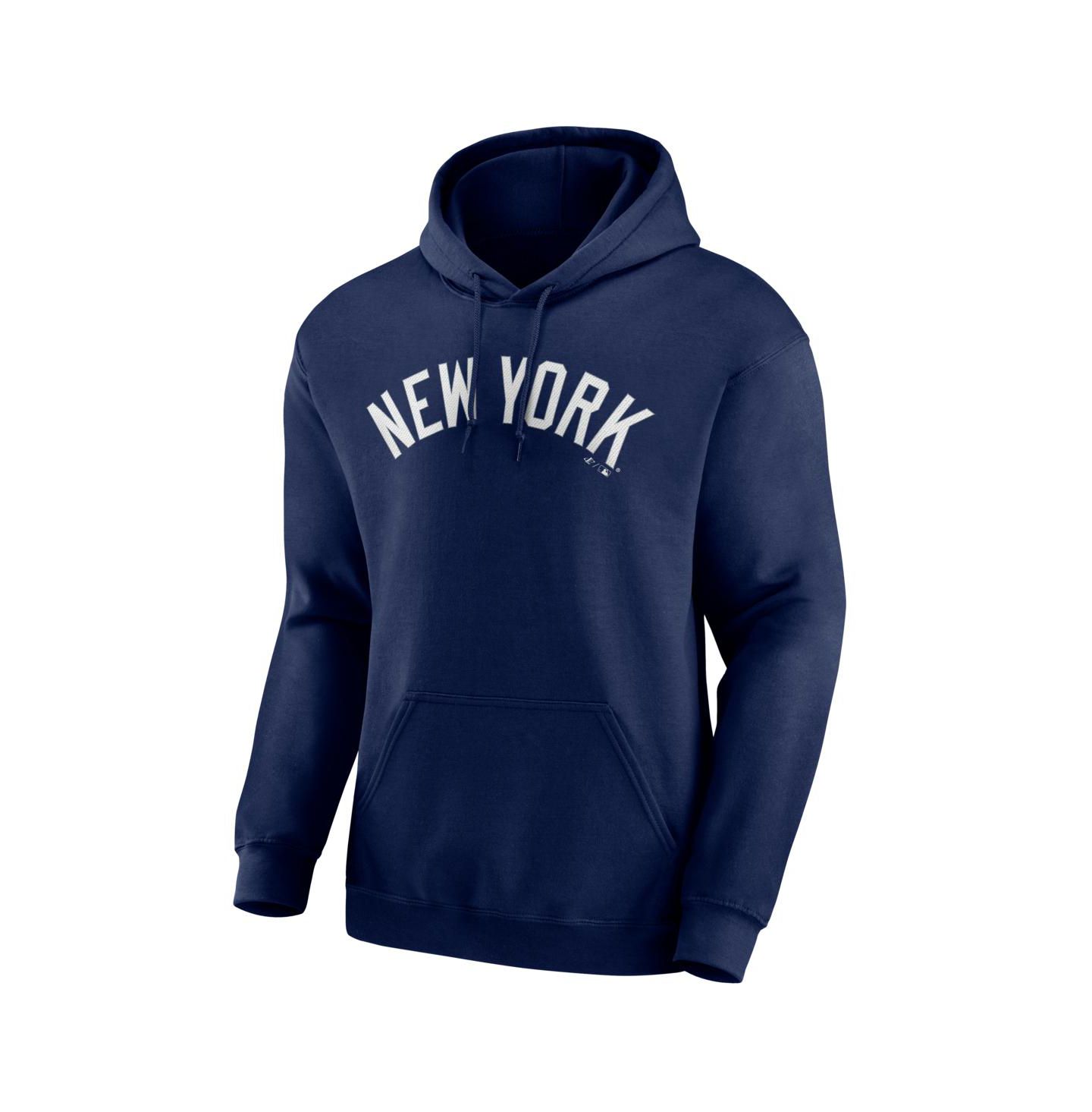 Мужское худи Logo Athletic Navy New York Yankees Wordmark — фото 2