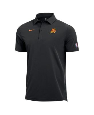 Men's Black Phoenix Suns 2025/26 Authentic Dri-FIT Coaches Polo Shirt