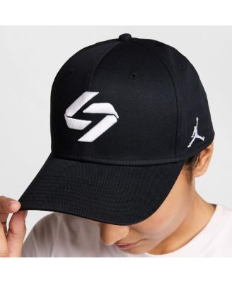 Men's and Women's Black Luka Rise Adjustable Hat