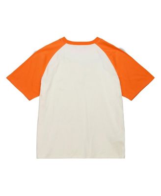 Women's Cream Baltimore Orioles Boyfriend Raglan T-Shirt