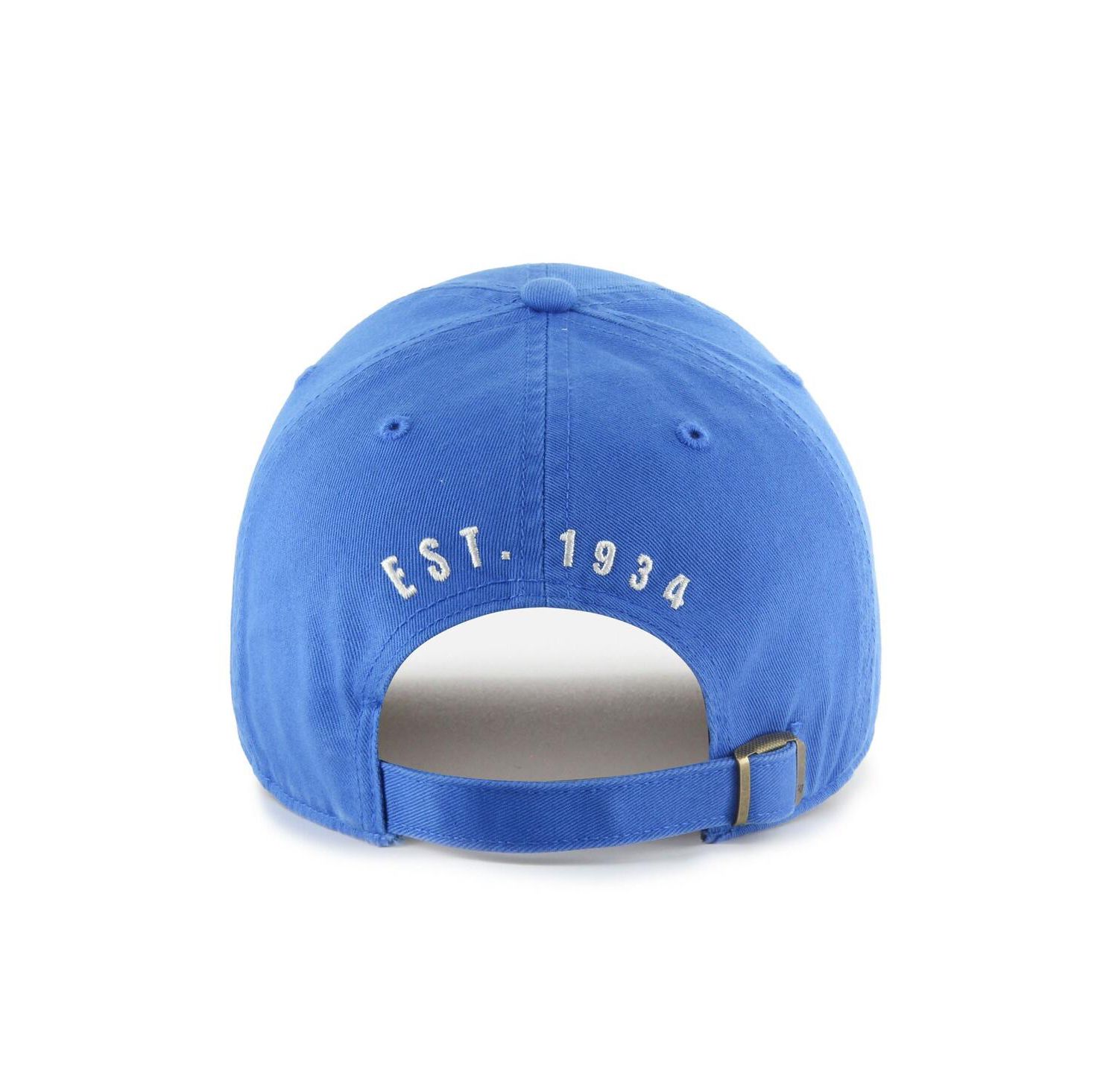 Men's Blue Detroit Lions Hard Hat Clean Up Adjustable Hat