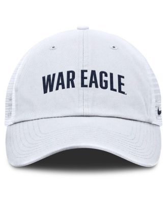 Men's White Auburn Tigers Club Campus Trucker Adjustable Hat