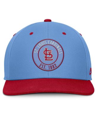 Men's Light Blue/Red St. Louis Cardinals Cooperstown Collection Pro Dri-FIT Snapback Hat