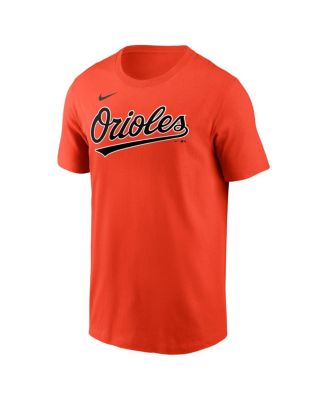 Men's Gunnar Henderson Orange Baltimore Orioles Name & Number T-Shirt