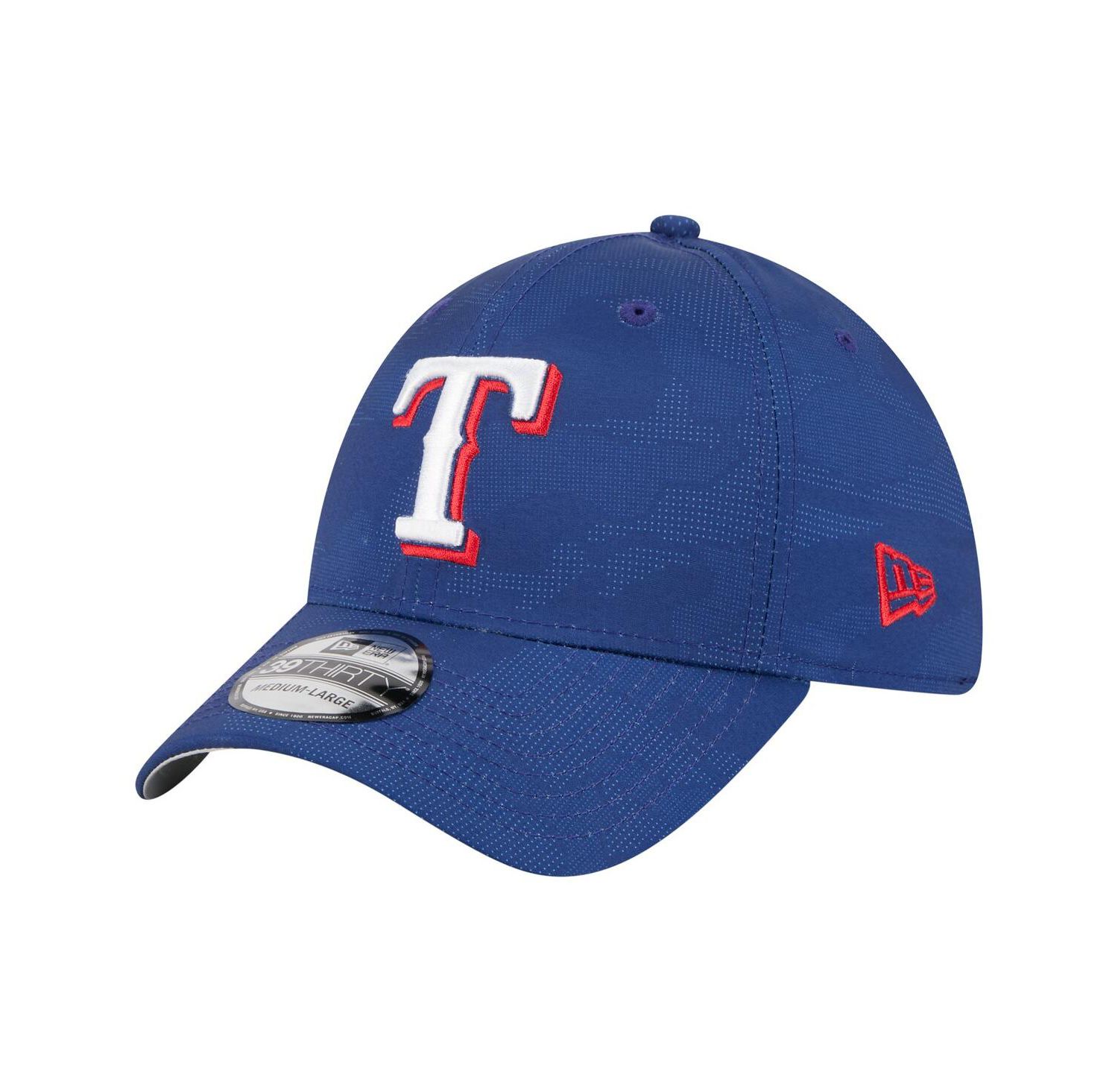 Men's Royal Texas Rangers Tonal Camo 39THIRTY Flex Hat