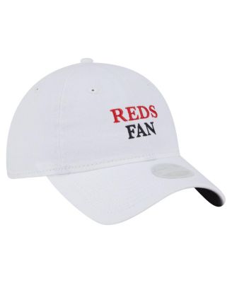 Women's White Cincinnati Reds Team Fan 9TWENTY Adjustable Hat