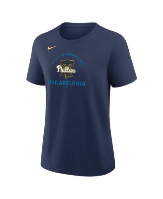 Women's Navy Philadelphia Phillies City Connect Arch T-Shirt
