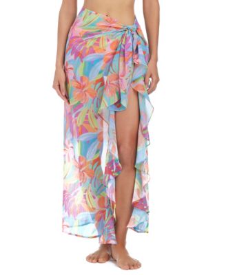 Women's Bellissimo Ruffle Cover-Up Swim Sarong