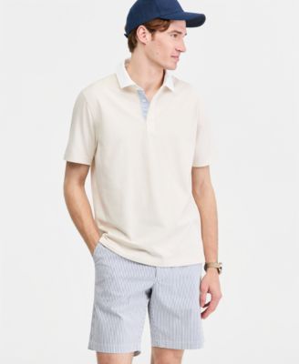 Club Room Men's Short-Sleeve Rugby Shirt