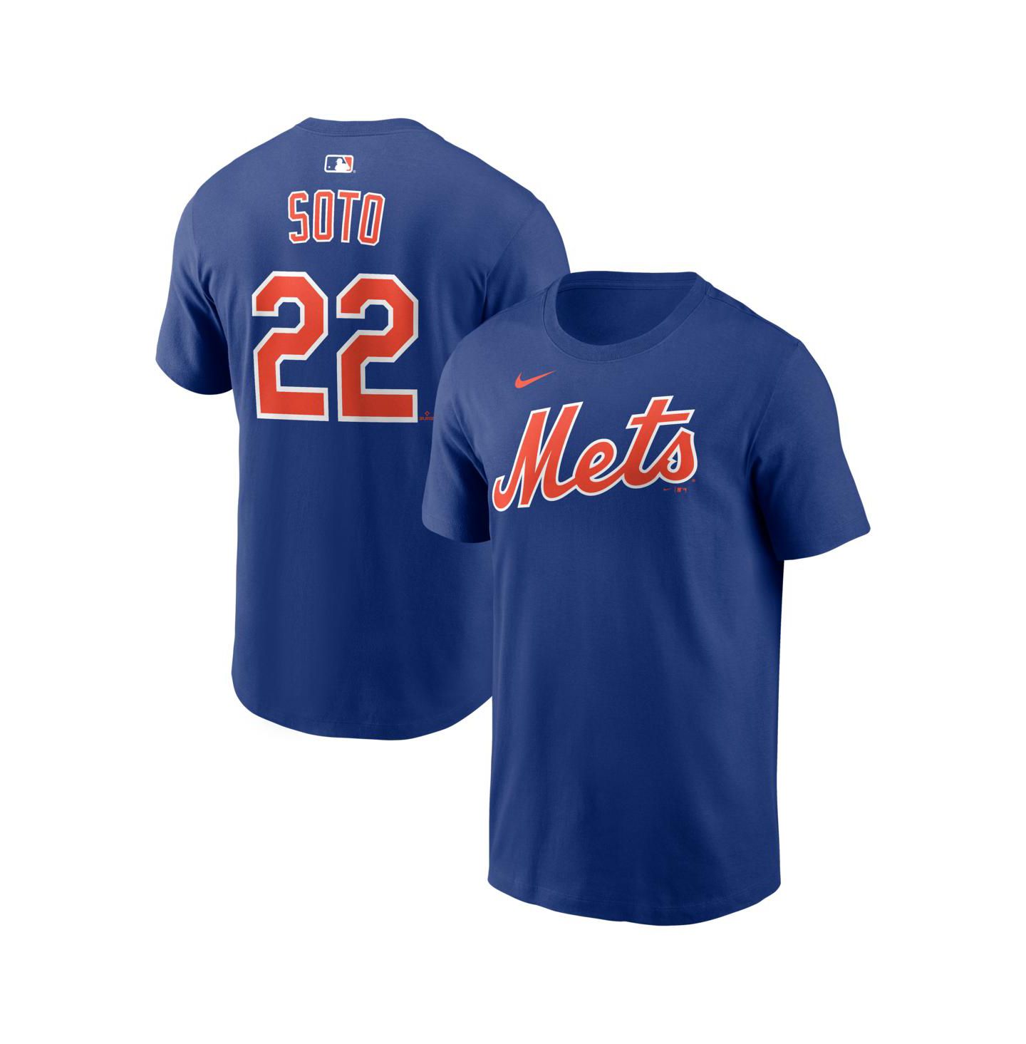 Мужская футболка Nike Juan Soto Royal New York Mets Name & Number — фото 1