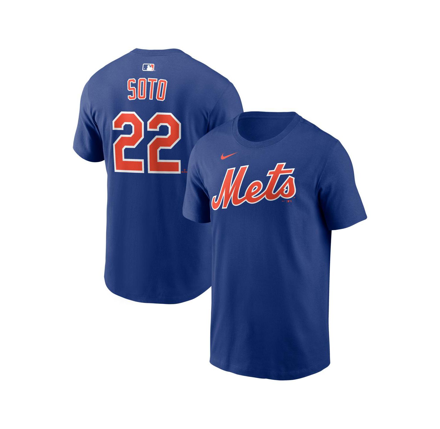 Men's Juan Soto Royal New York Mets Name & Number T-Shirt