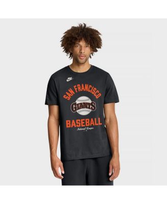 Men's Black San Francisco Giants Cooperstown Collection T-Shirt