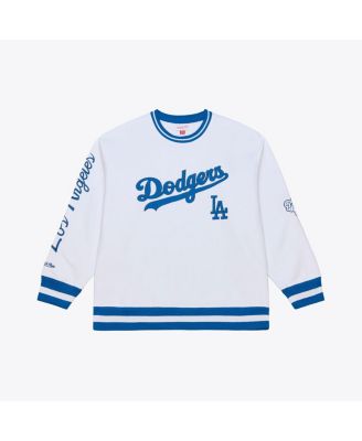 Men's White Los Angeles Dodgers Arctic Fleece Sweatshirt