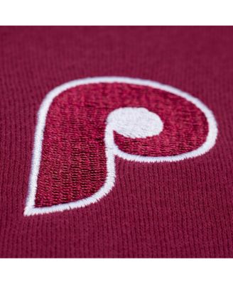 Women's Burgundy Philadelphia Phillies Script Sweatshirt