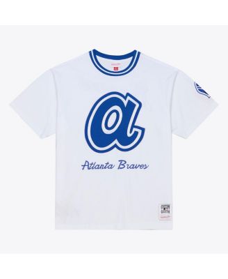 Men's White Atlanta Braves Cooperstown Collection Arctic T-Shirt