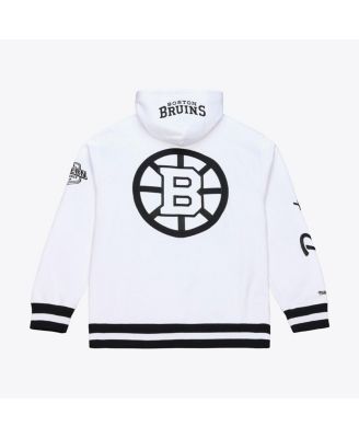 Men's White Boston Bruins Arctic Fleece Hoodie
