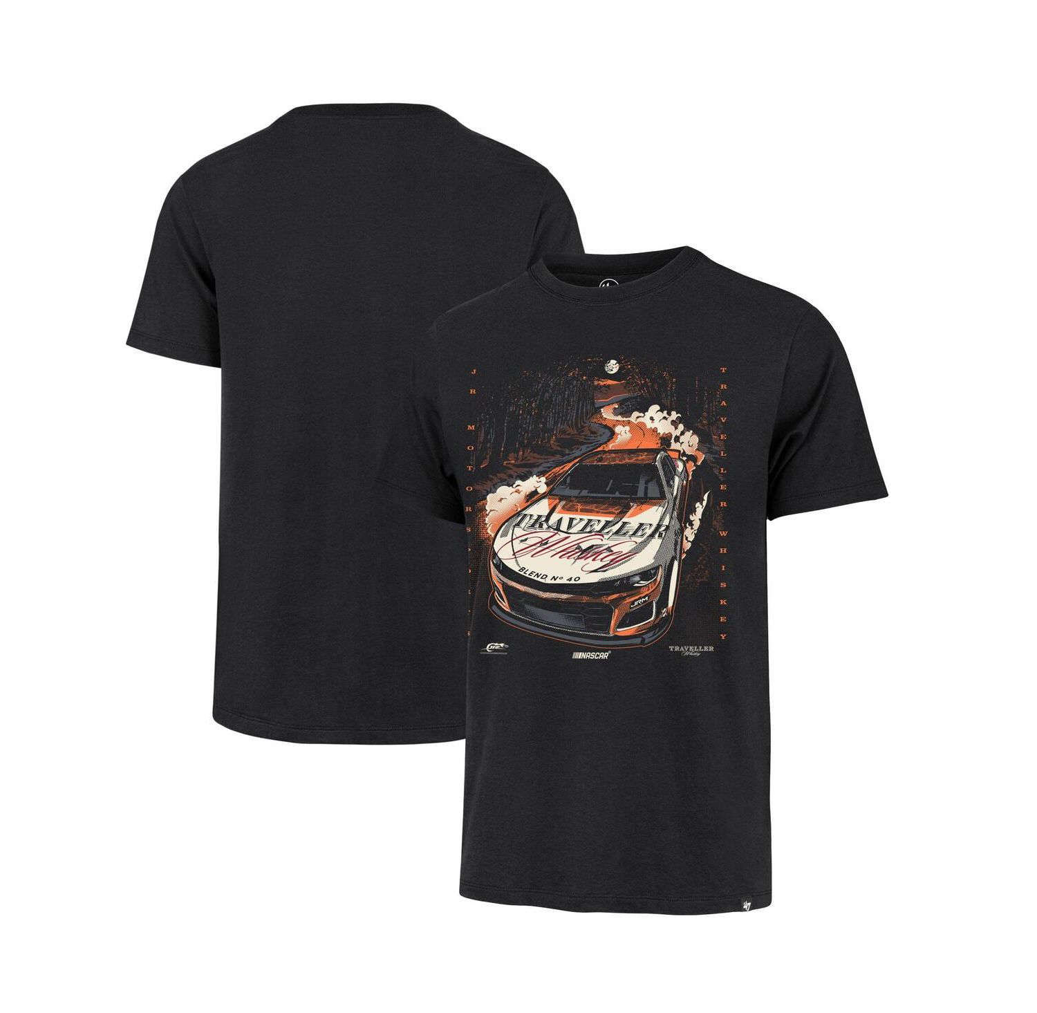 Men's Black Justin Allgaier Traveler Whiskey Car T-Shirt