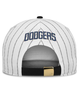Men's White/Black Los Angeles Dodgers Cooperstown Collection Pro Adjustable Hat