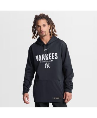 Men's Navy New York Yankees Authentic Collection Therma-FIT Hoodie