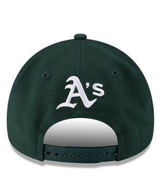 X Hyperfly Men's Green Oakland Athletics A-Frame 9FORTY Adjustable Hat
