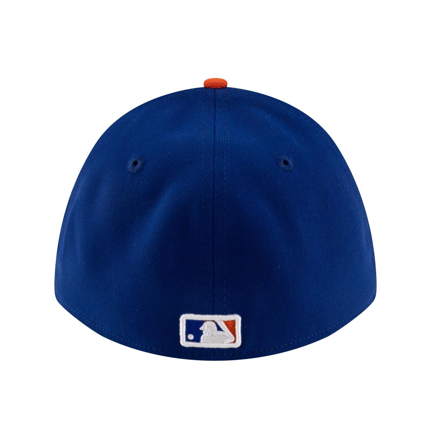 Мужская кепка New Era Royal New York Mets Player Replica 39THIRTY M-Crown Flex Hat — фото 4