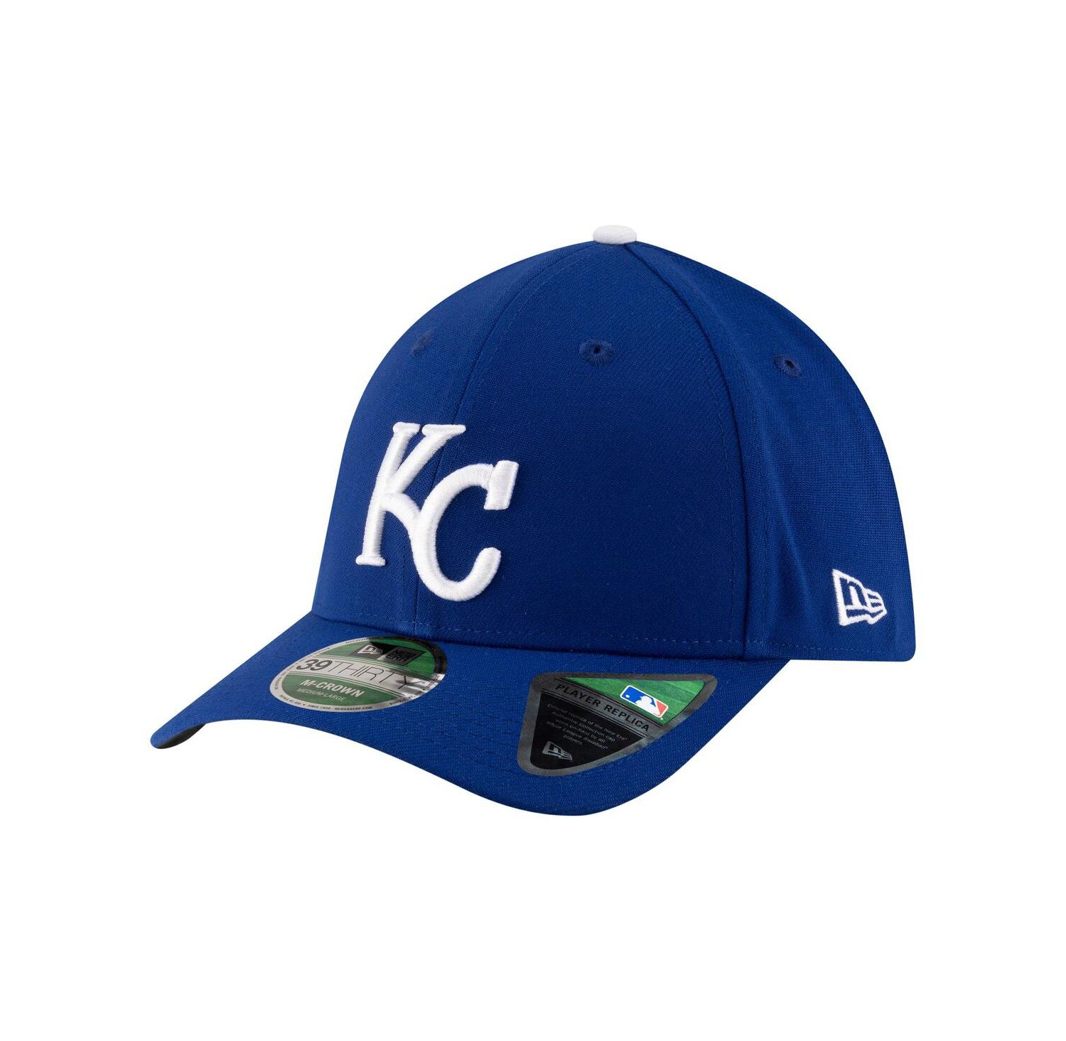 Men's Royal Kansas City Royals Player Replica 39THIRTY M-Crown Flex Hat