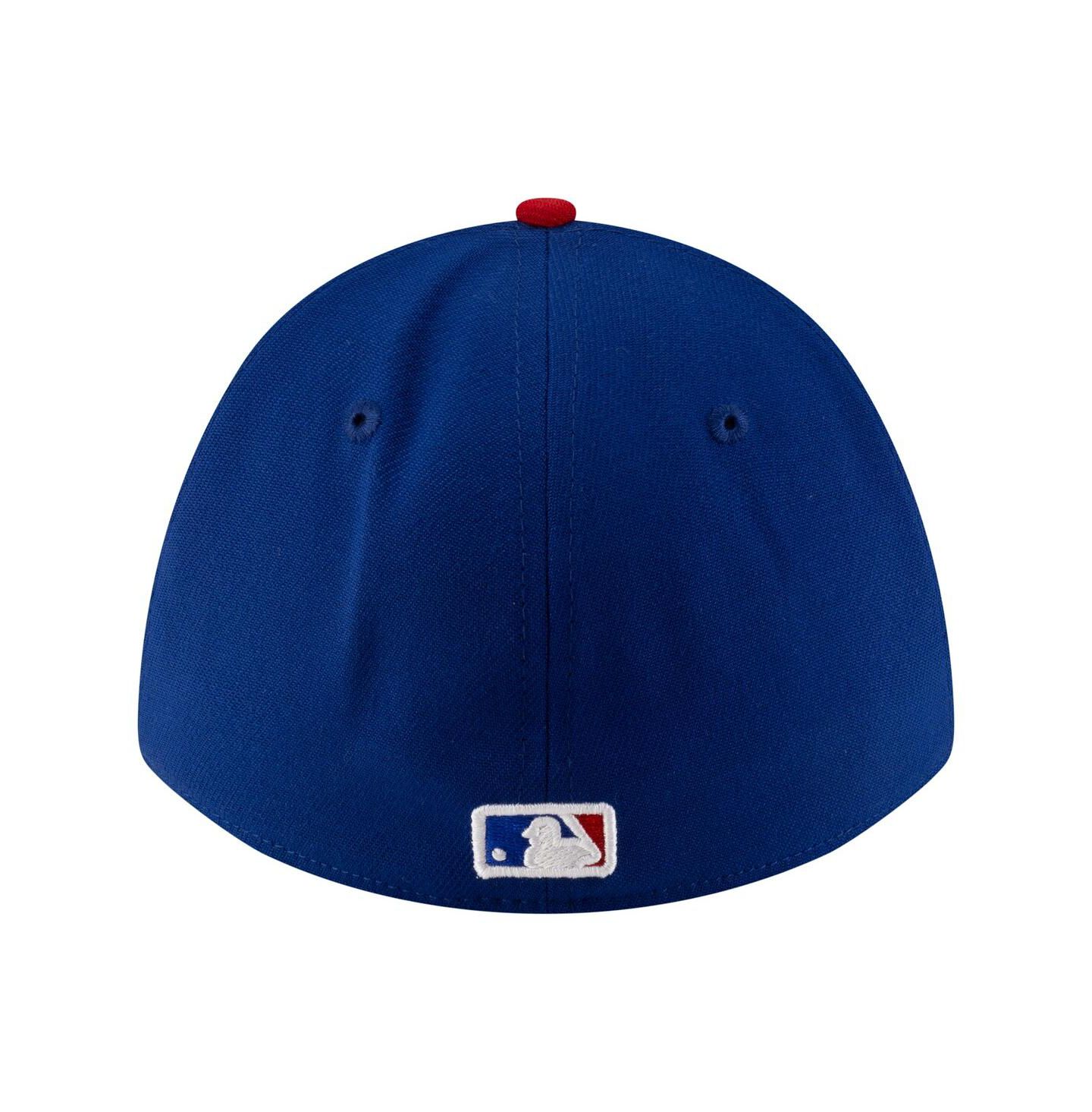 Мужская кепка New Era Royal Chicago Cubs Player Replica 39THIRTY M-Crown Flex Hat — фото 4