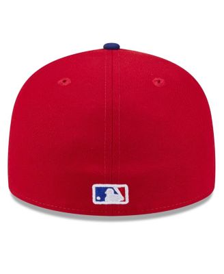 Men's Red/Royal Texas Rangers 2026 Spring Training Low Profile 59FIFTY Fitted Hat