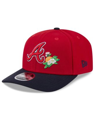 Men's Red/Navy Atlanta Braves 2026 Spring Training 9SEVENTY Adjustable Hat