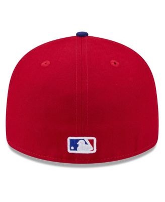 New Era Men's Red/Royal Texas Rangers 2026 Spring Training 59FIFTY Fitted Hat