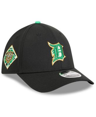 Men's Black Detroit Tigers 2026 St. Patrick's Day 39THIRTY Flex Hat