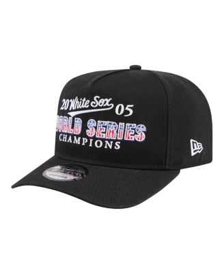Men's Black Chicago White Sox 2005 World Series Champions Historic 9FIFTY A-Frame Snapback Hat
