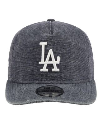 Men's Navy Heather Los Angeles Dodgers Throwback Denim Classic 19TWENTY Adjustable Hat