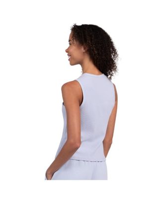 Women's Pastel Blue Buffalo Bills Travel Pastels Cropped Tank Top