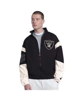 Men's Black Las Vegas Raiders The Gust Full-Zip Hoodie