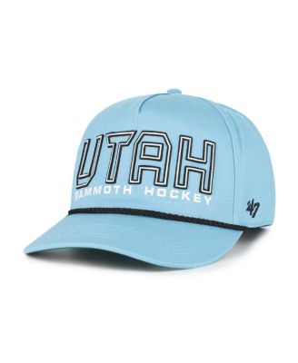Men's Light Blue Utah Mammoth Byline Hitch Adjustable Hat