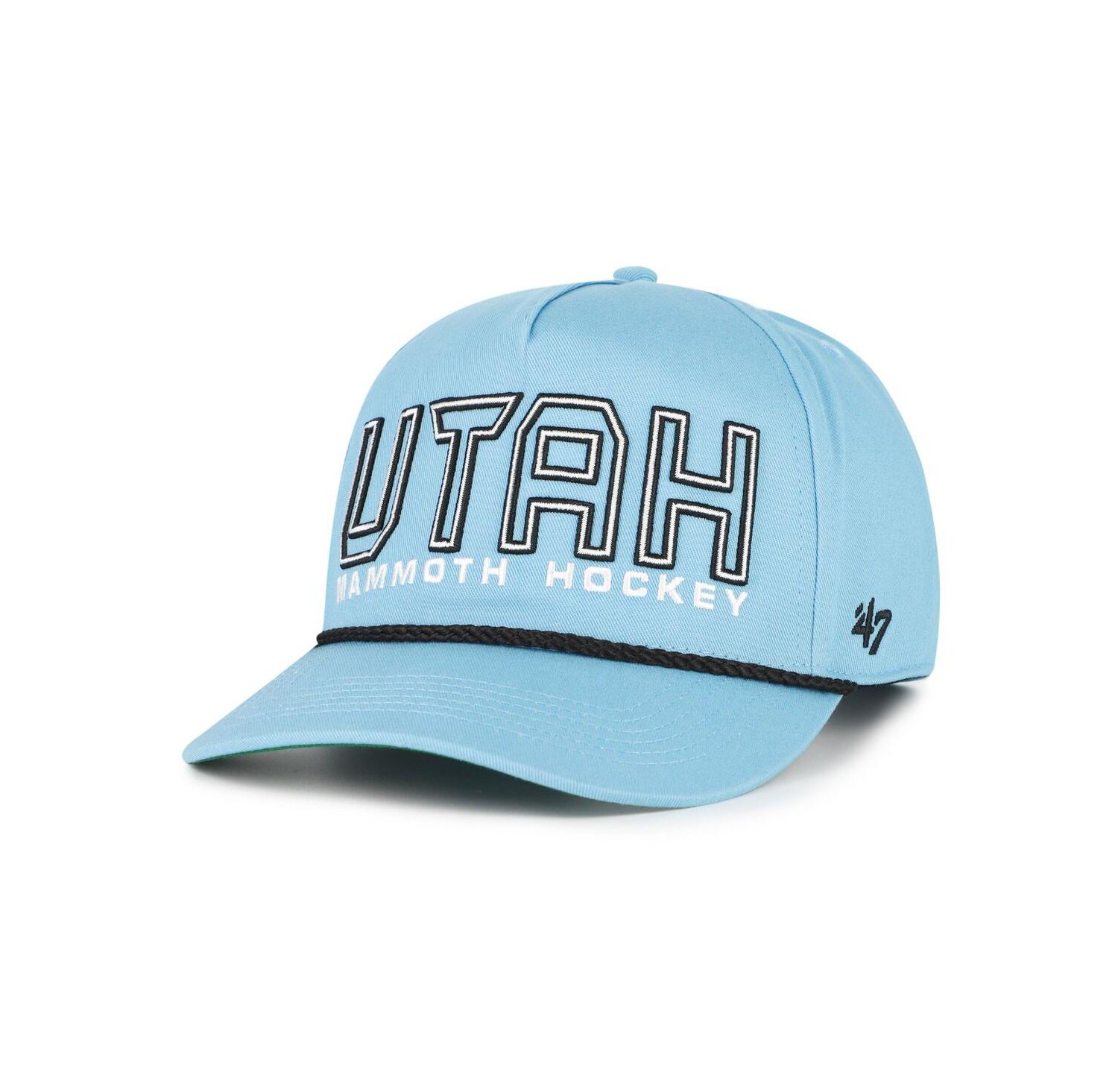 Men's Light Blue Utah Mammoth Byline Hitch Adjustable Hat