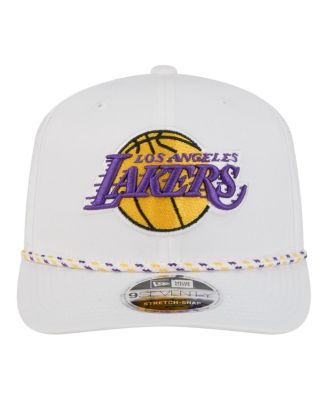 Men's White Los Angeles Lakers 2026 NBA All-Star Game Rope Vented 9SEVENTY Adjustable Hat