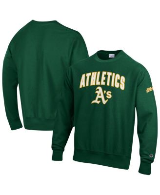Men's Green Athletics Reverse Weave Chenille Sweatshirt