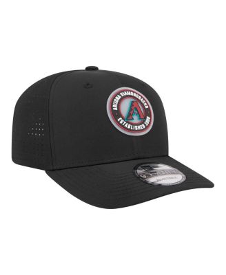 Men's Black Arizona Diamondbacks Circle 9SEVENTY Adjustable Hat