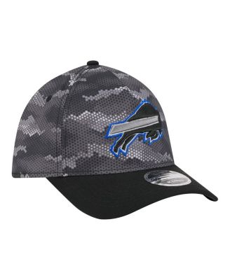 Men's Black Buffalo Bills Camo A-Frame 39THIRTY Flex Hat