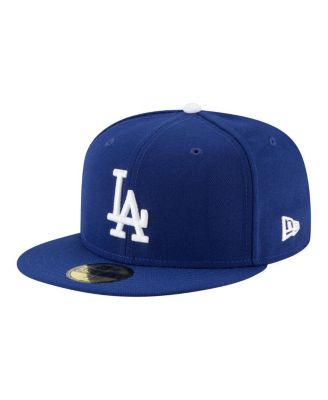 Men's Royal Los Angeles Dodgers Back-to-Back Champions Diamond Side Patch 59FIFTY Fitted Hat