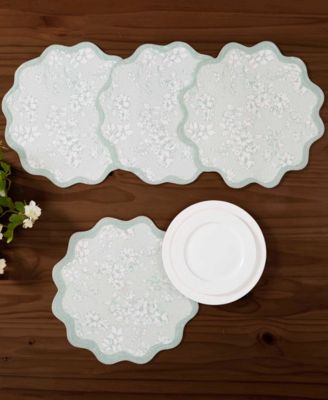 Provence Woven Braided Round Placemats, Set of 4