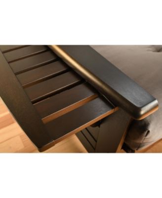 Phoenix Frame-Espresso Finish-Oregon Trail Java Mattress-Storage Drawers