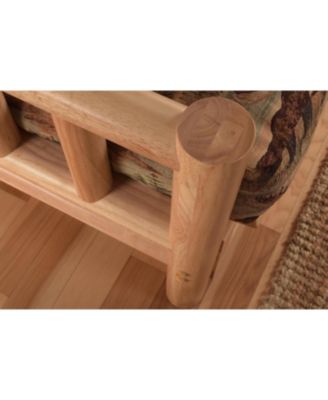 Lodge Frame-Natural Finish-Canadian Mattress