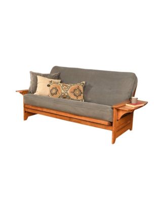 Phoenix Frame-Barbados Finish-Marmont Thunder  Mattress-Storage Drawers