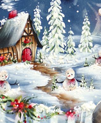 Freezing Friends, Frosting Sparkle, Holiday Door Decor